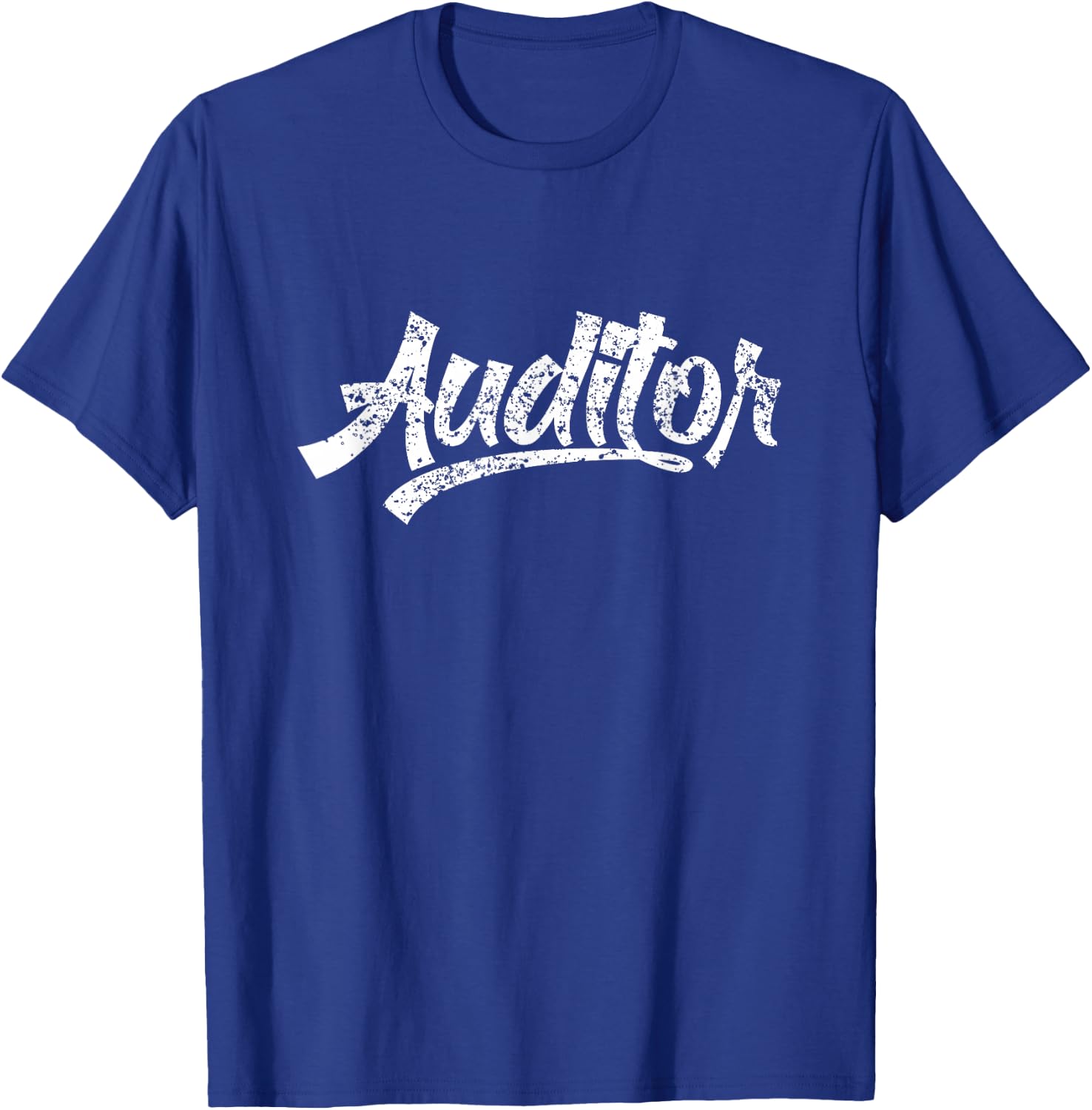 Auditor Audit Accounting Accountant Bookkeeper T-Shirt - T-Shirt | Royal
