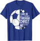 Christian Soccer Football Player Saying Gifts Men Women Kids T-Shirt - T-Shirt | Royal