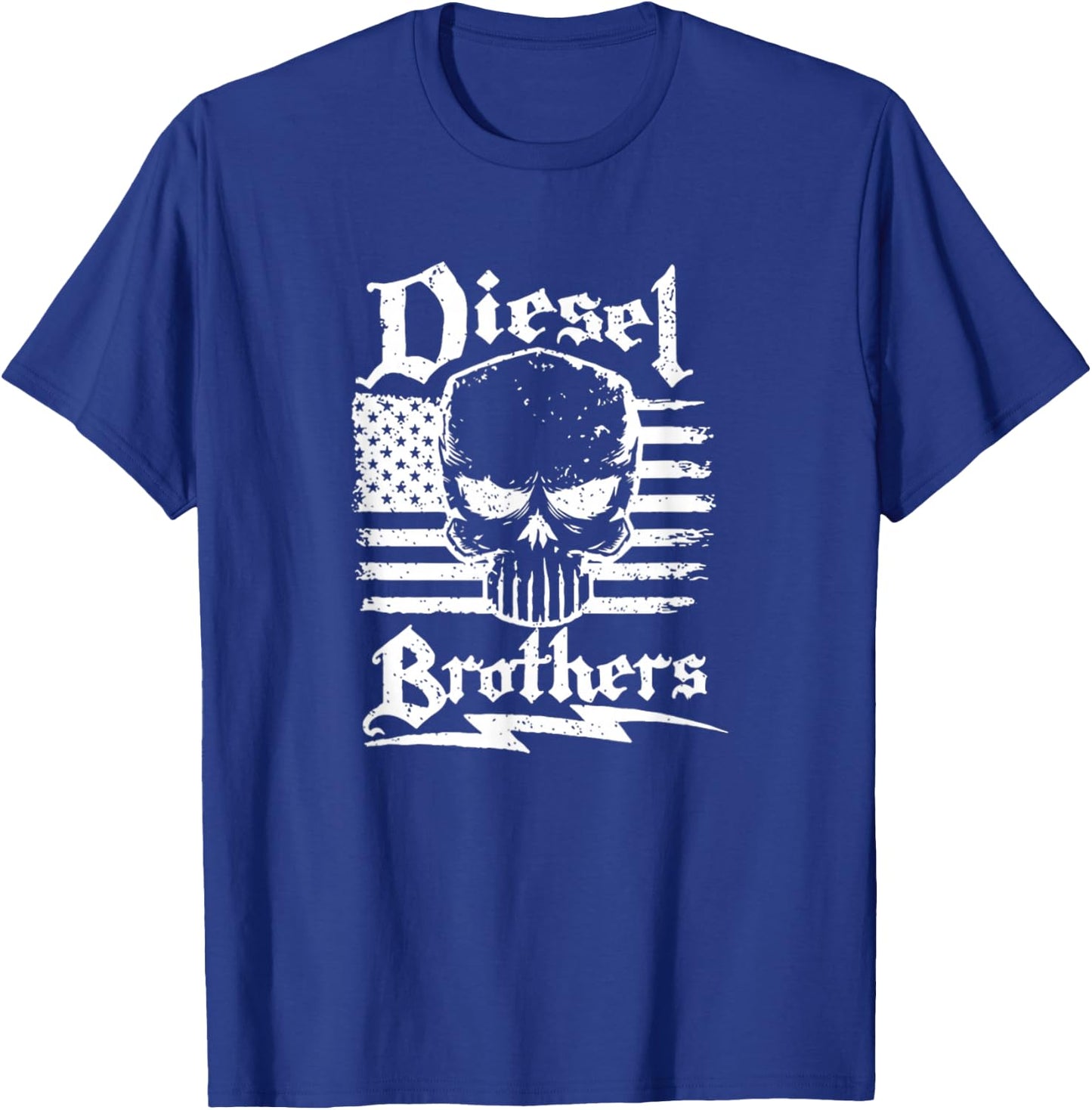 Diesel Brothers Amercian Flag T Shirt T-Shirt - T-Shirt | Royal