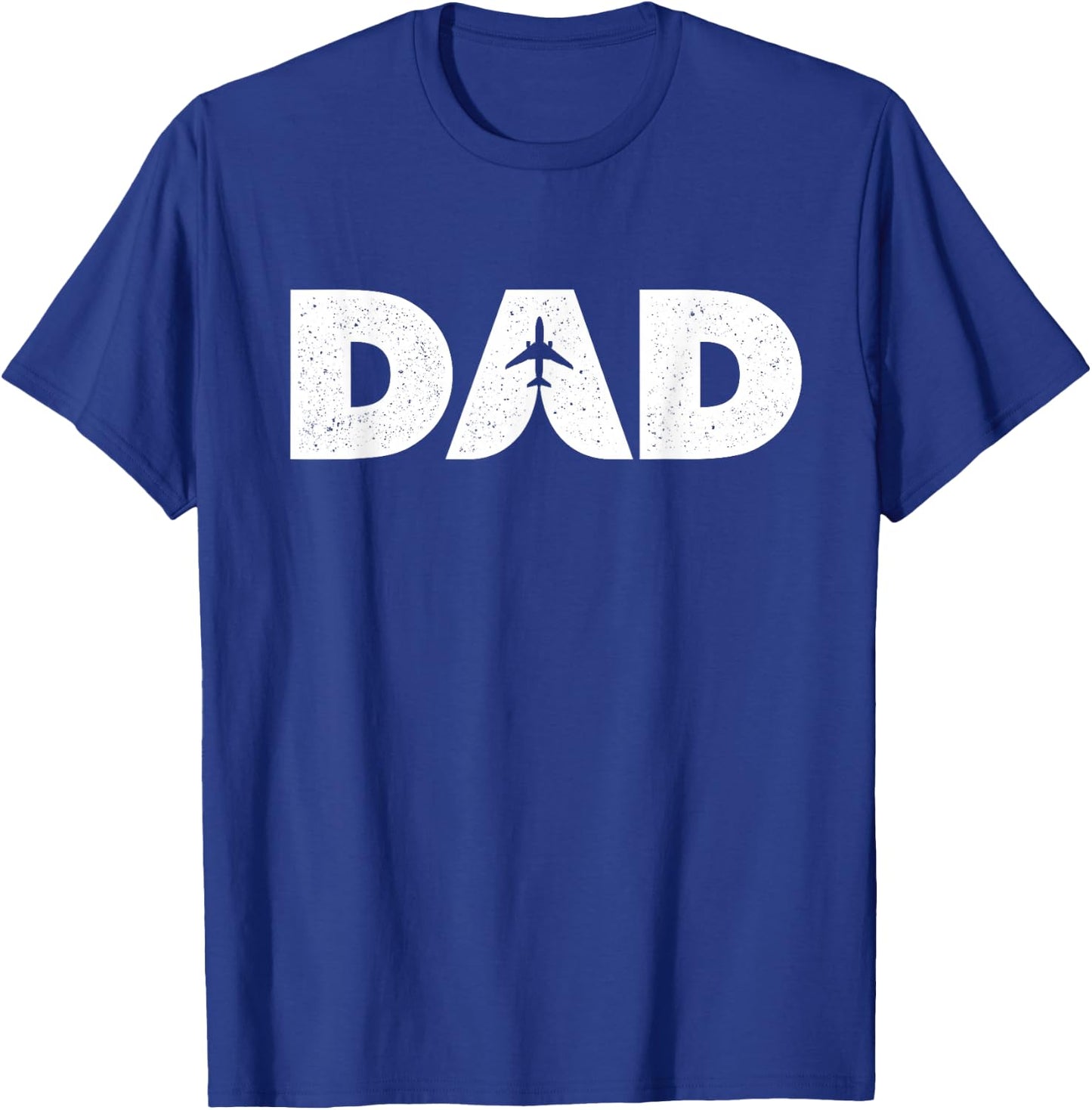 Dad Aviator Aviation Flying Aircraft Lover Airline Pilot T-Shirt - T-Shirt | Royal