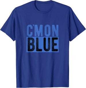 Cmon Come On Blue Umpire Baseball Fan Graphic Lover Gift T-Shirt - T-Shirt | Royal