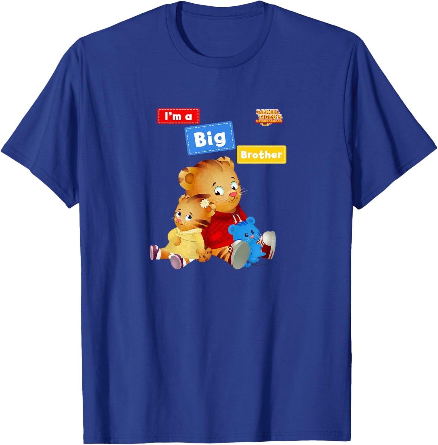 Kids Daniel Tiger's Neighborhood: Big Brother! T-Shirt - T-Shirt | Royal