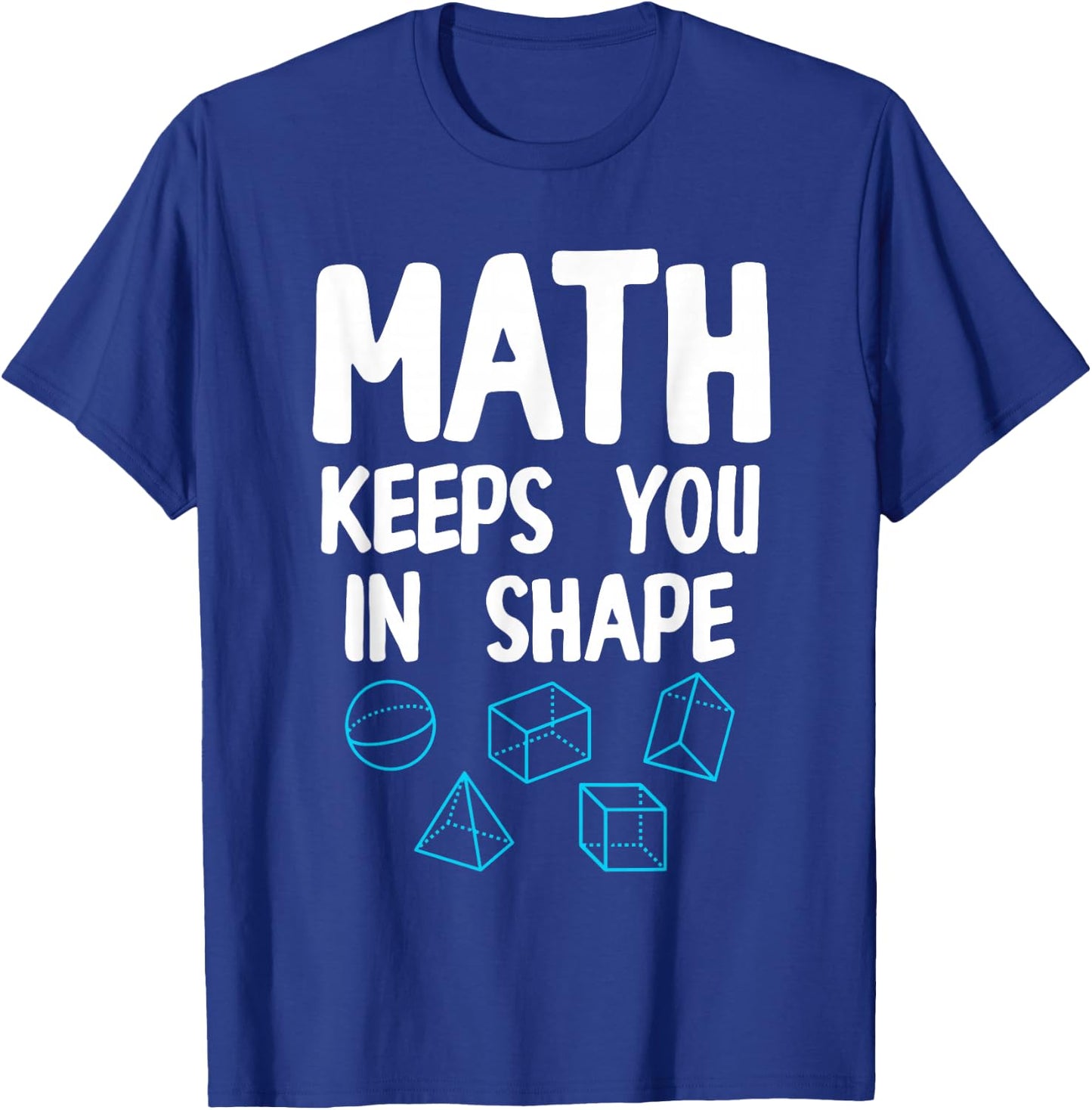 Funny Math Teacher Art Men Women Mathematics Equation Lovers T-Shirt - T-Shirt | Royal