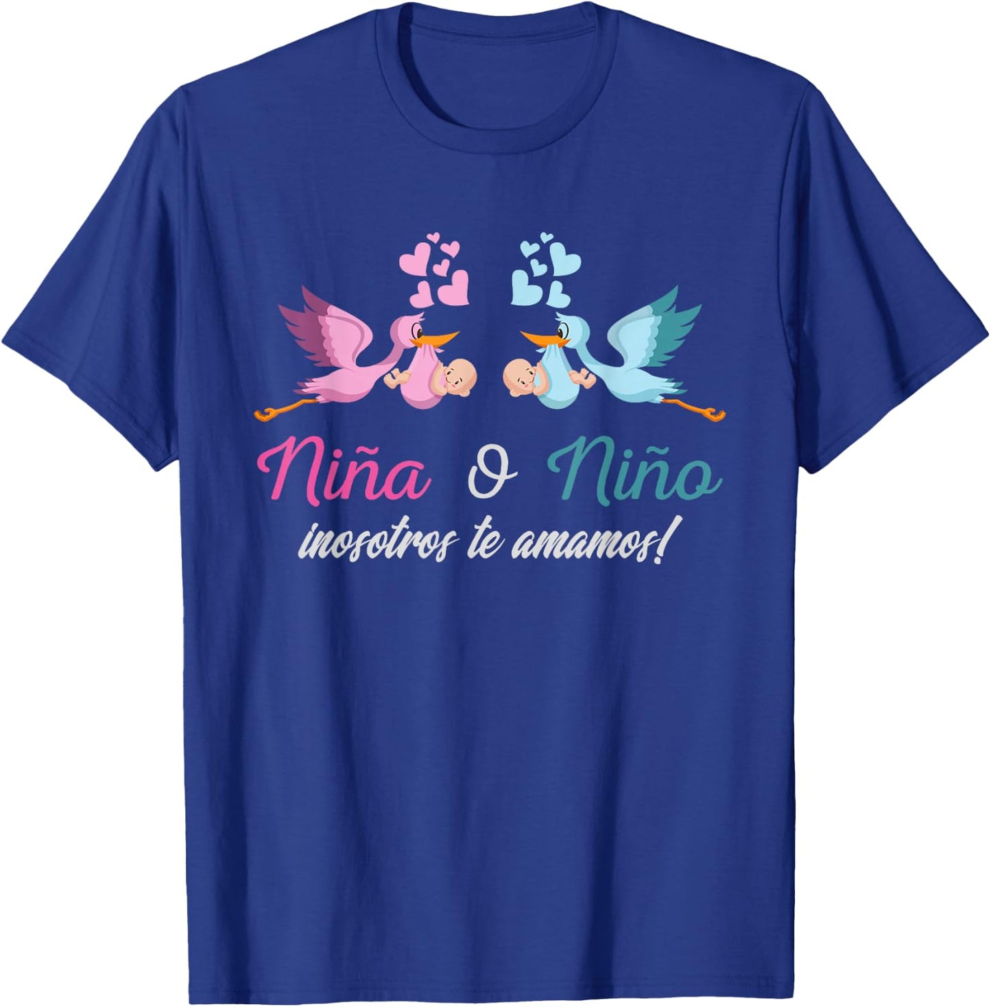 Playera Nina o Nino Latino para Revelacion de Genero Bebe T-Shirt - T-Shirt | Royal