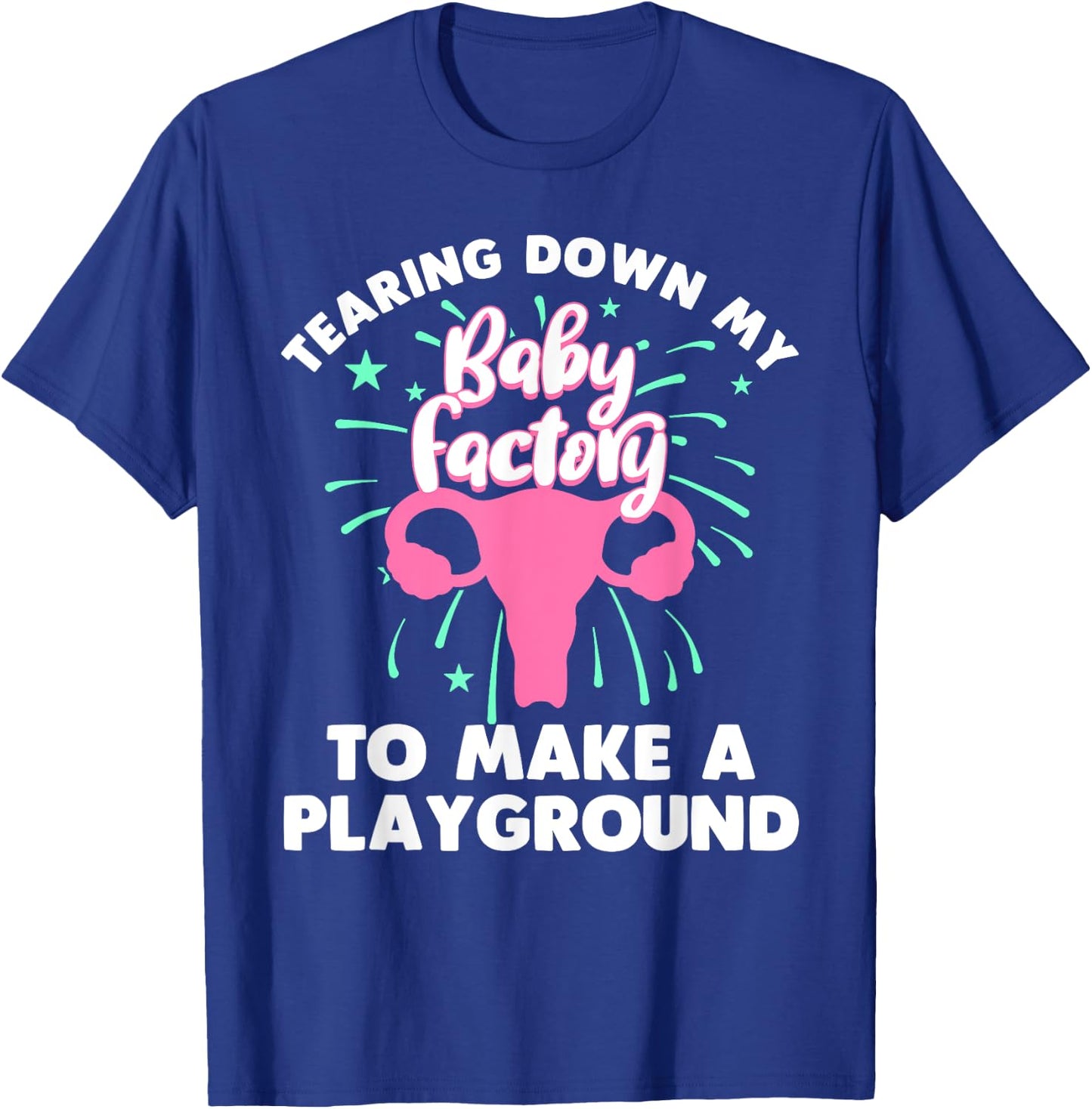 Funny Hysterectomy Girls Endometriosis Recovery T-Shirt - T-Shirt | Royal