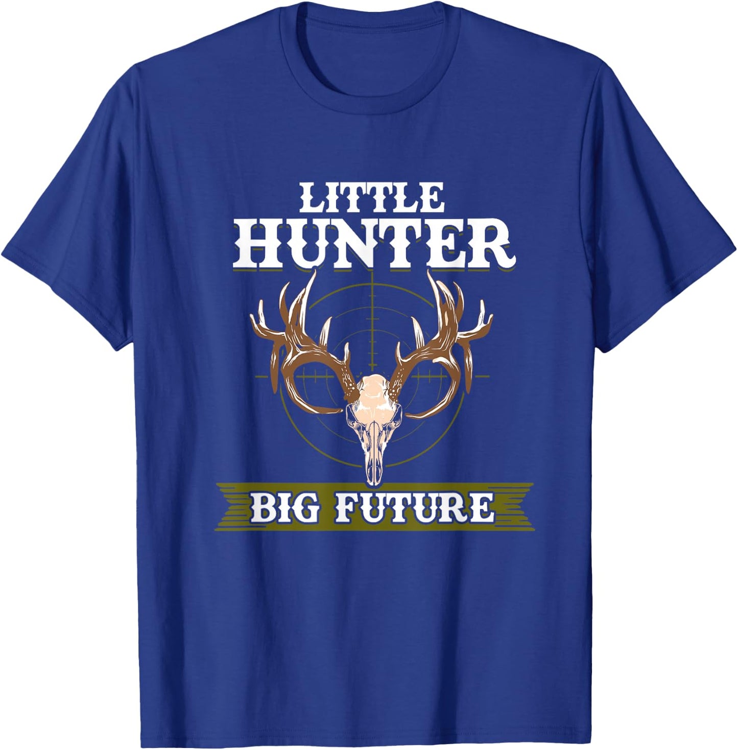 Kids Hunting Little Deer Hunter T Shirt Gift T-Shirt - T-Shirt | Royal