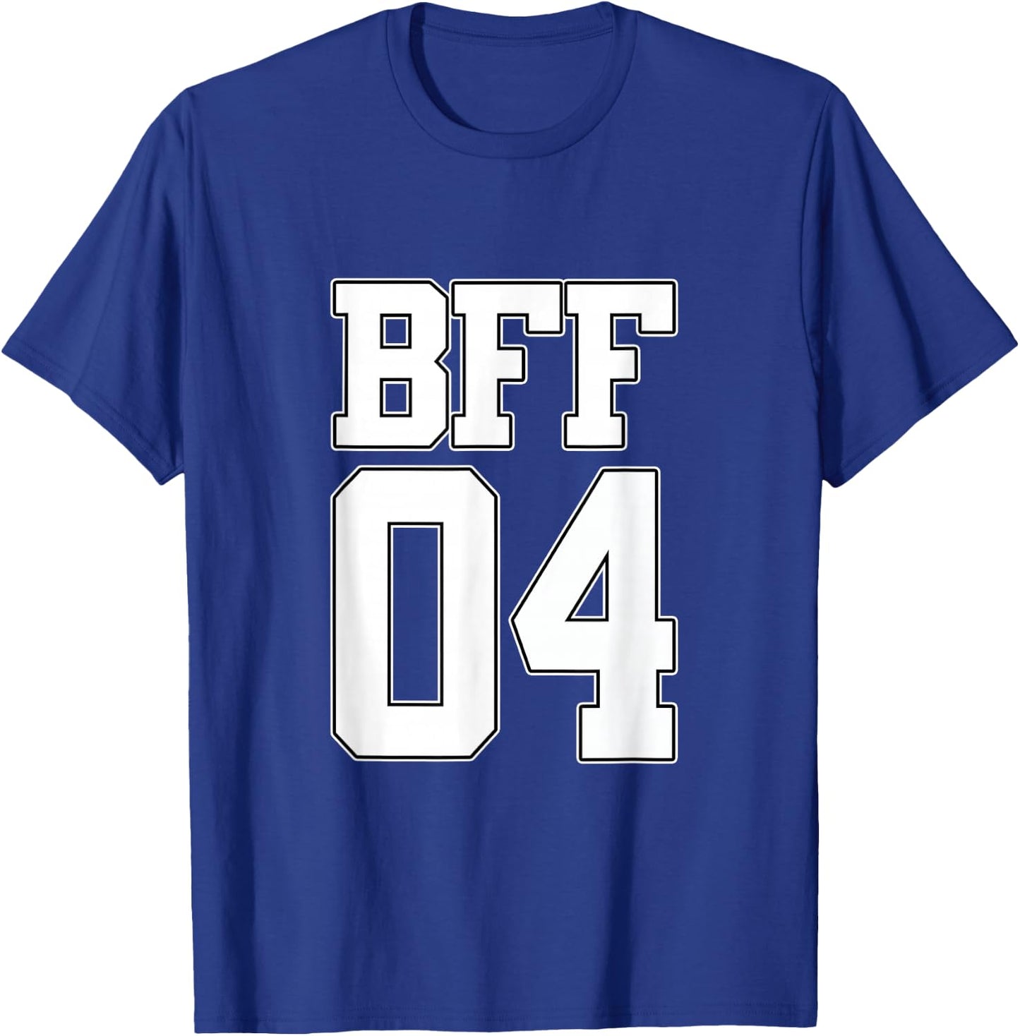 BFF 04 Best Friends Matching Bestie Friendship Day Shirt T-Shirt - T-Shirt | Royal