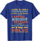 Life Is Like Photography Capture Good Times & T Shirt Design T-Shirt - T-Shirt | Royal