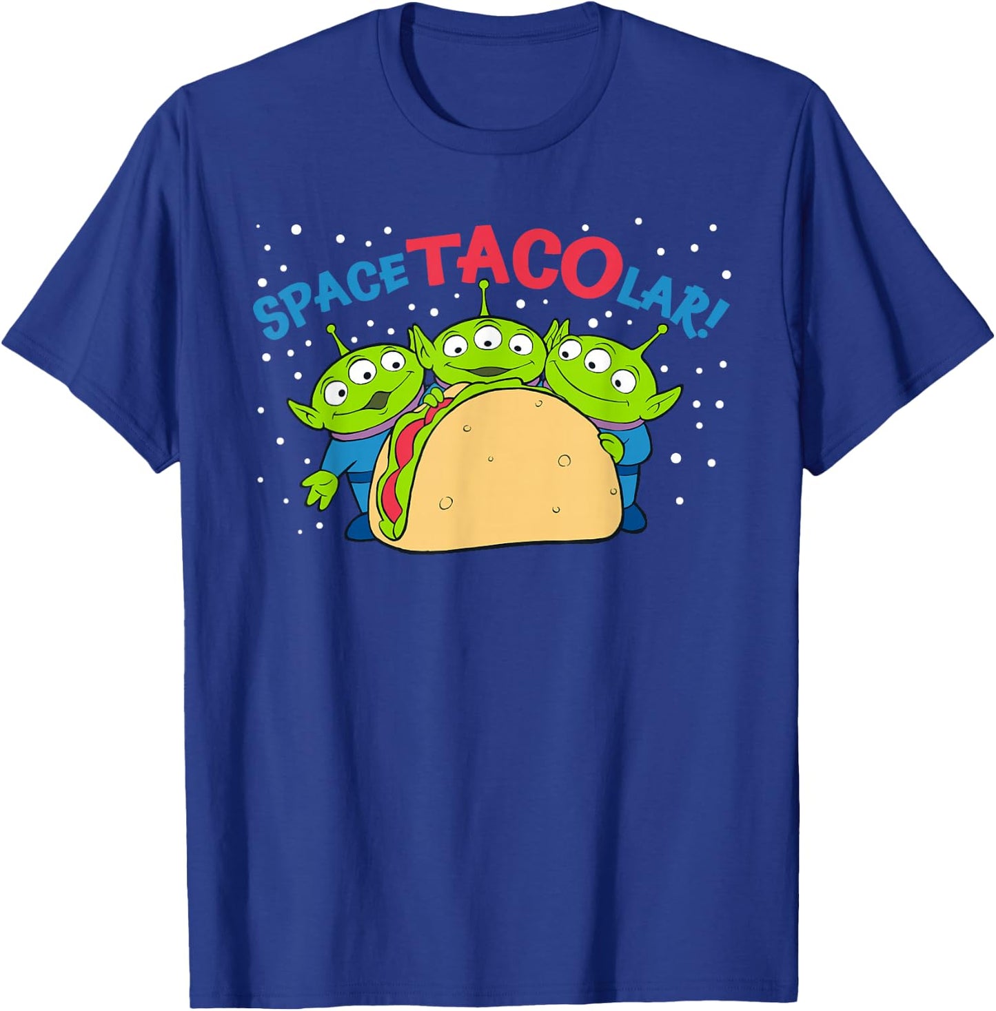 Disney Pixar Toy Story Aliens Spectacular Taco T-Shirt - T-Shirt | Royal