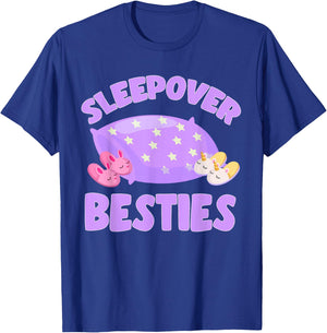 Sleepover Besties Sleepover Pajama Slumber Party T-Shirt - T-Shirt | Royal