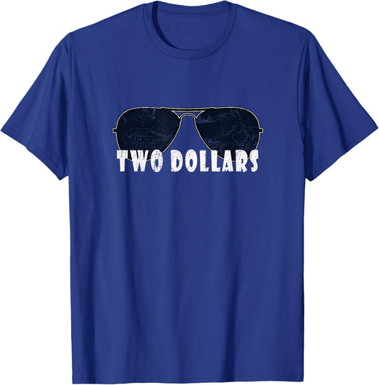 Garage Sale $2 I Want My Two Dollars Funny Quote Vintage T-Shirt - T-Shirt | Royal
