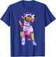 Fox Terrier colorful pop art portrait for dog owners T-Shirt - T-Shirt | Royal