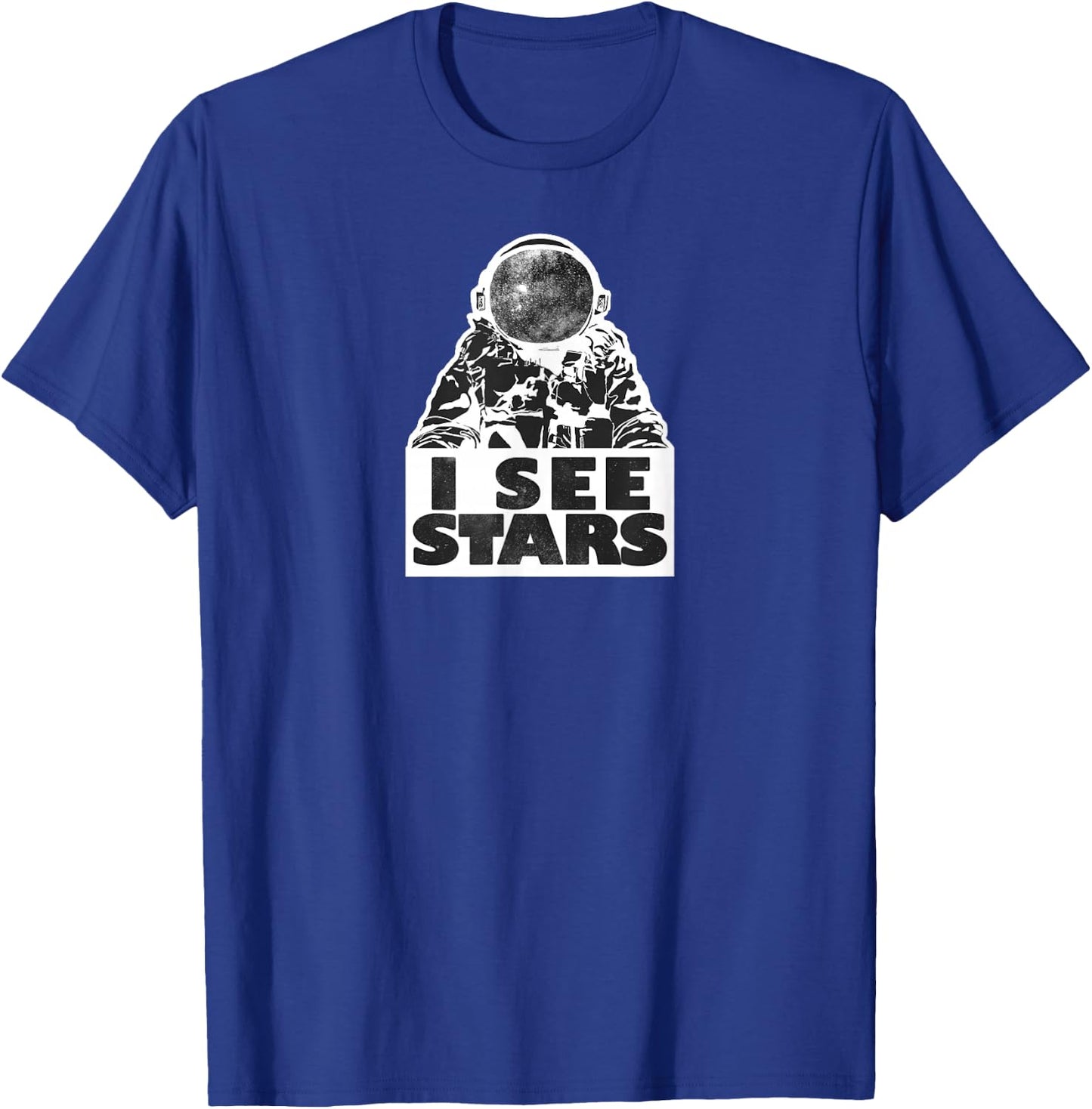 I See Stars Astronaut T-Shirt - T-Shirt | Royal