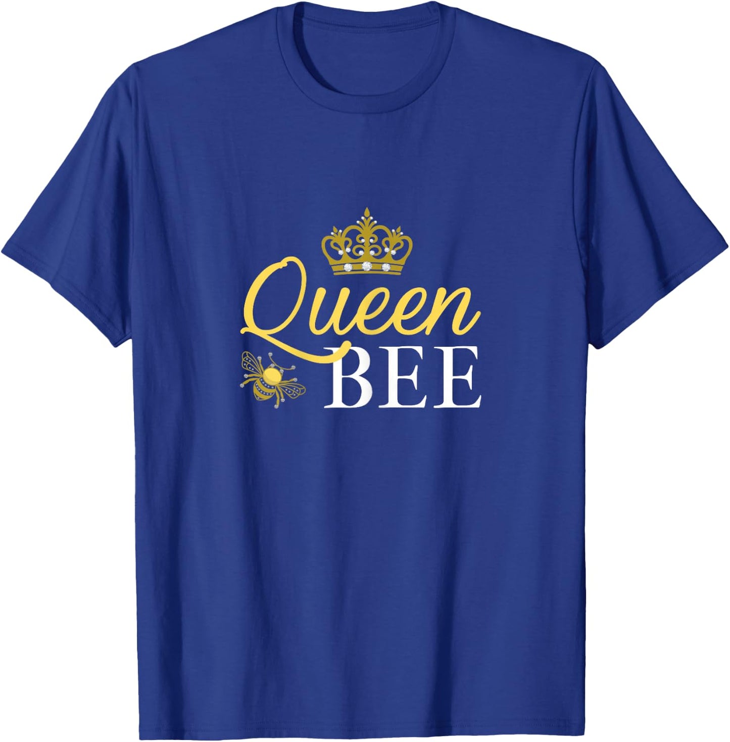Queen Bee Graphic Beekeeper Hive Beekeping Honey Bee Lover T-Shirt - T-Shirt | Royal