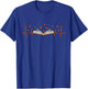 Love Reading Books Heartbeat for the Bookworm T-Shirt - T-Shirt | Royal