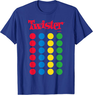 Twister Game T-Shirt - T-Shirt | Royal