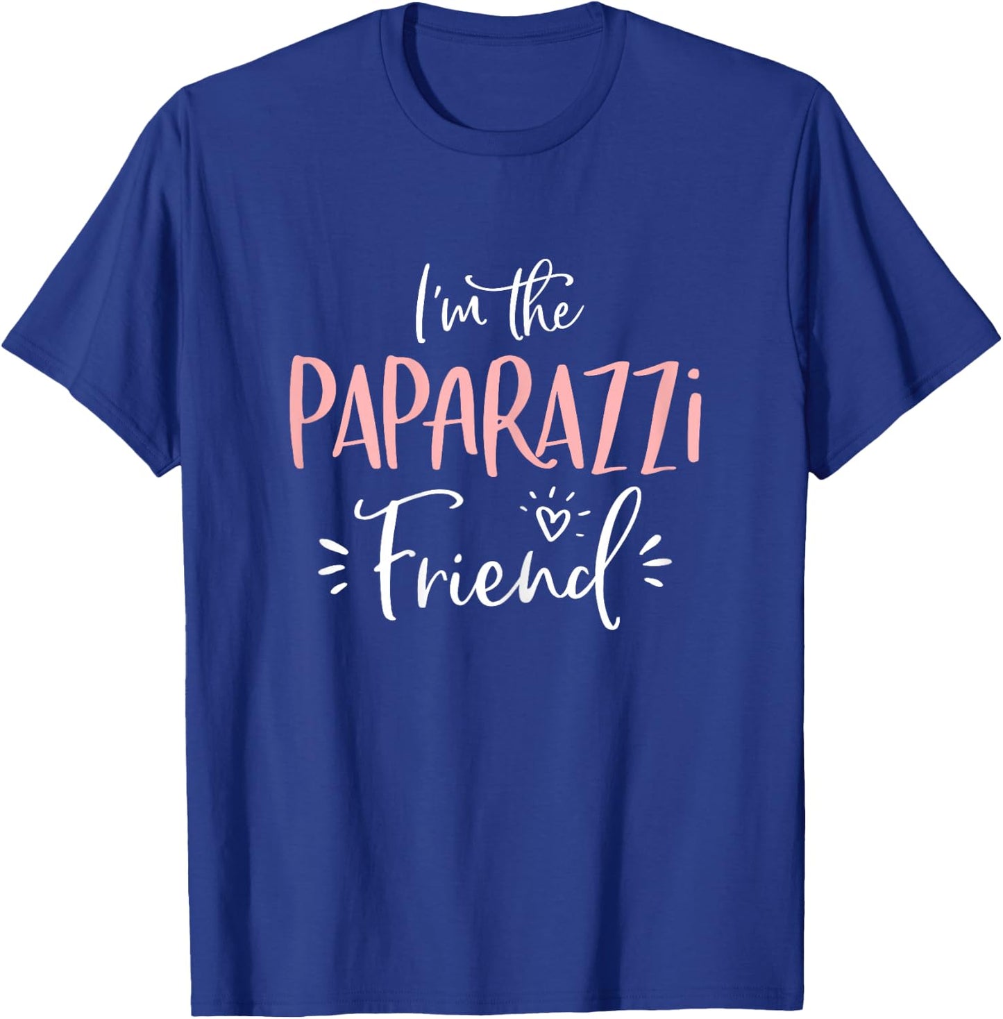 Paparazzi Friend Group Funny Matching Bachelorette Party T-Shirt - T-Shirt | Royal