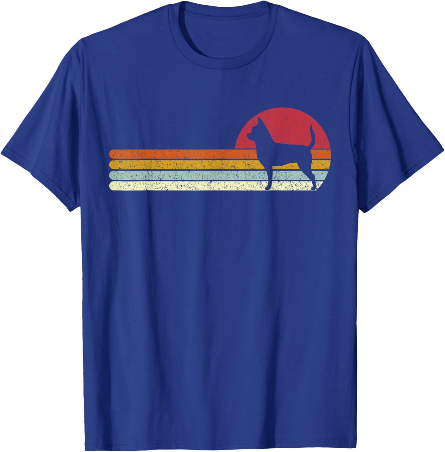 Chihuahua Silhouette Sunset for Dog Owners Women Kids T-Shirt - T-Shirt | Royal