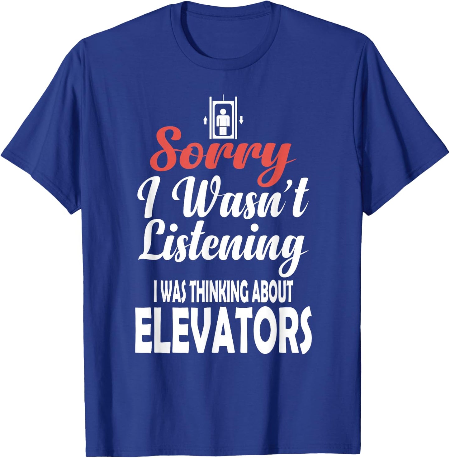 Elevator Technician Gifts Elevator Mechanic Shirt Elevator T-Shirt - T-Shirt | Royal