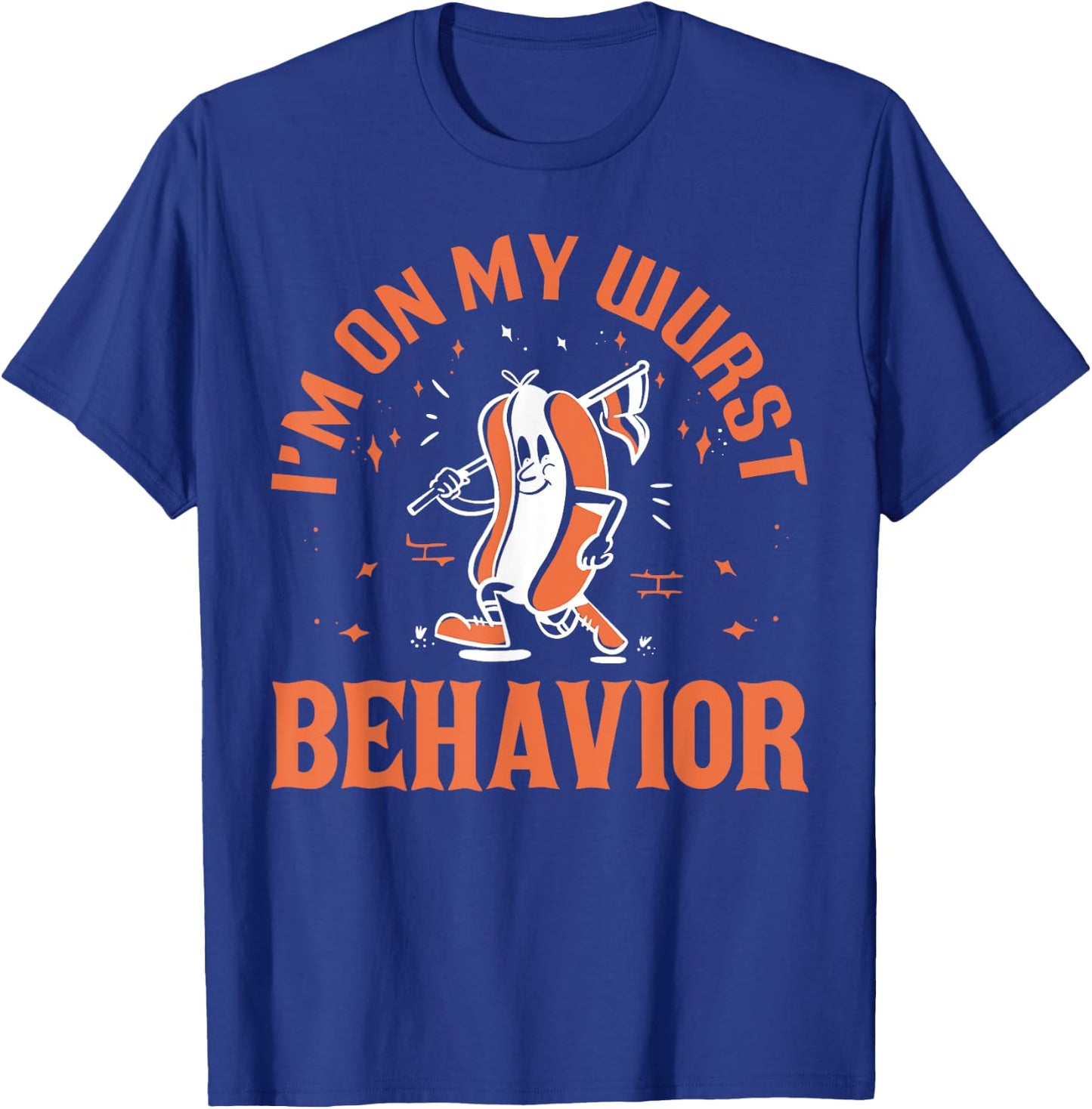 Oktoberfest 2023 I'm on my wurst Behavior funny T-Shirt - T-Shirt | Royal