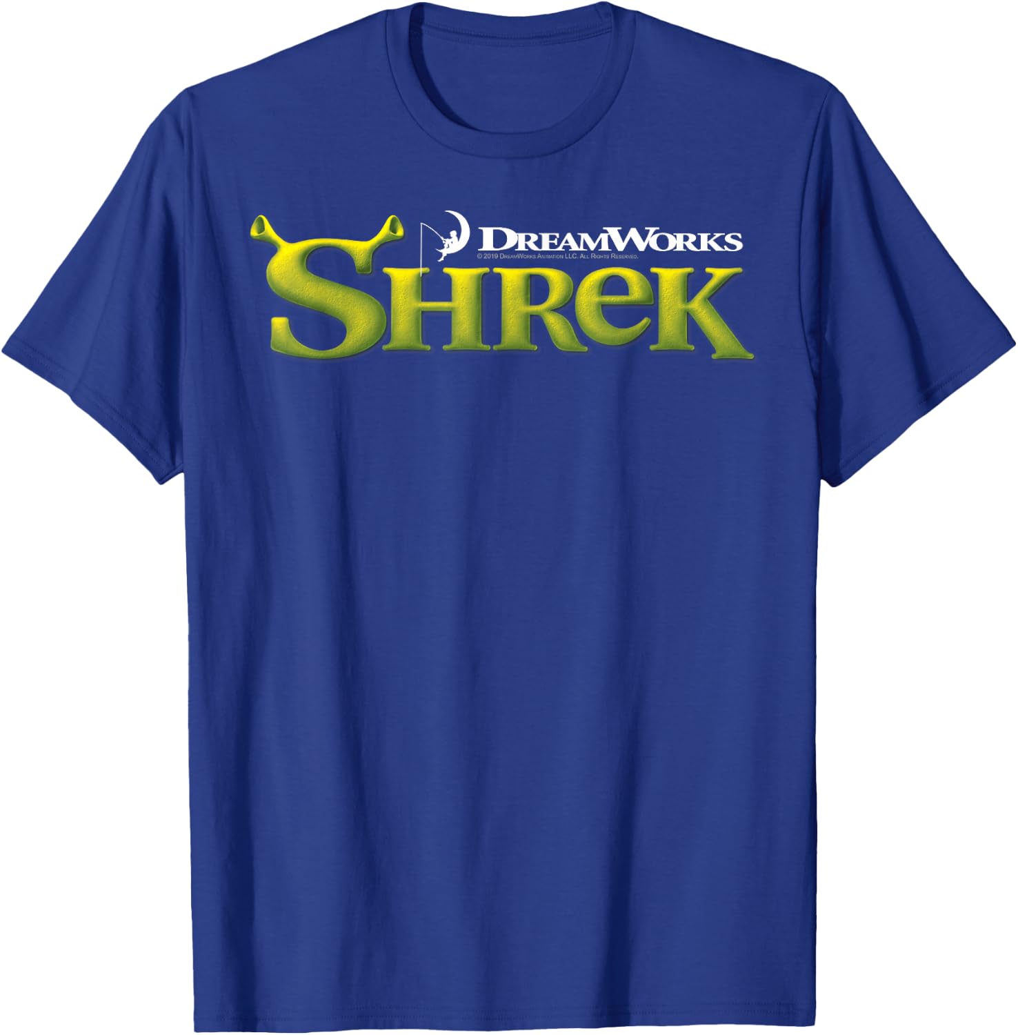 Shrek Classic Movie Logo T-Shirt - T-Shirt | Royal