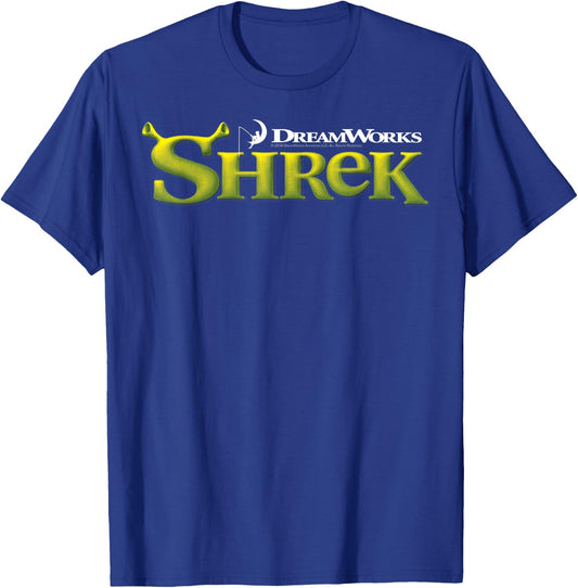 Shrek Classic Movie Logo T-Shirt - T-Shirt | Royal