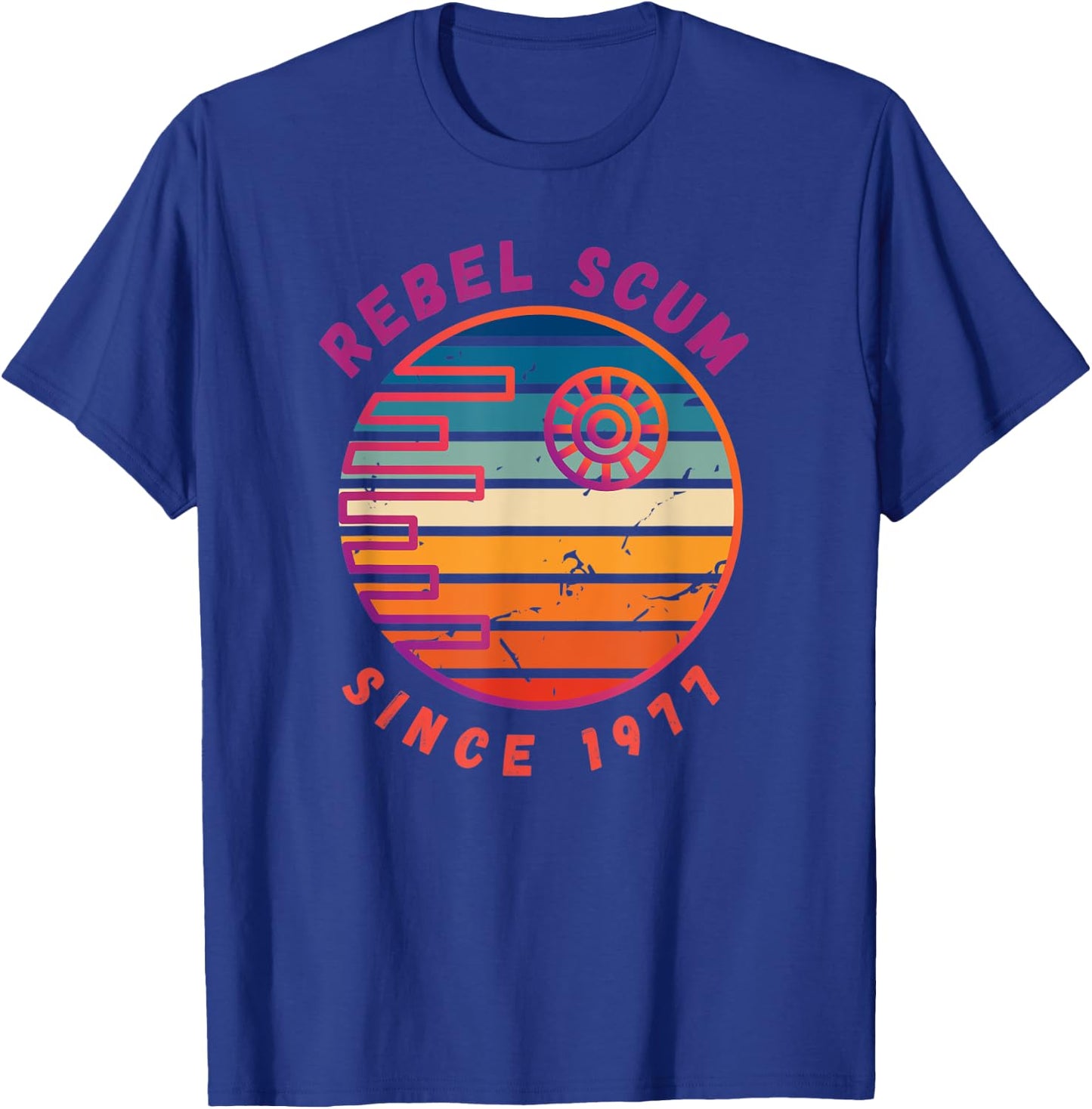 Funny 70`s Sci-Fi Movie Geek Mom Dad Brother Sister T-Shirt - T-Shirt | Royal