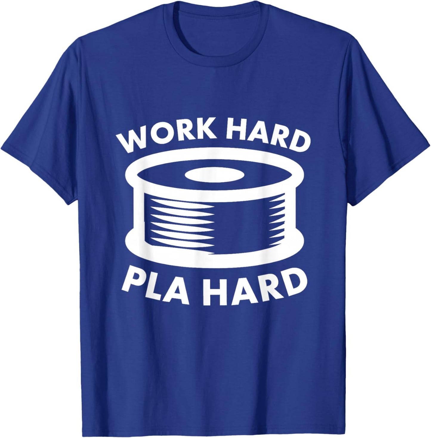 Funny 3D Printing PLA T-Shirt - T-Shirt | Royal