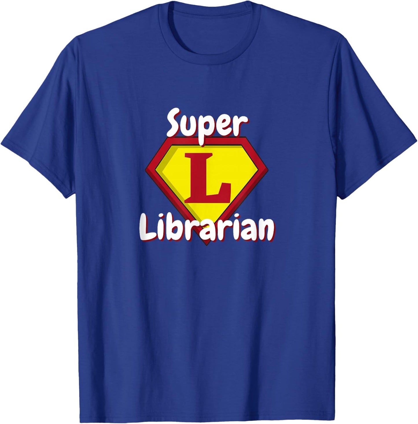 Super Librarian | Sweet Library T-Shirt - T-Shirt | Royal