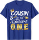 Cousin Of The Notorious One Old School 1st Hip Hop Birthday T-Shirt - T-Shirt | Royal