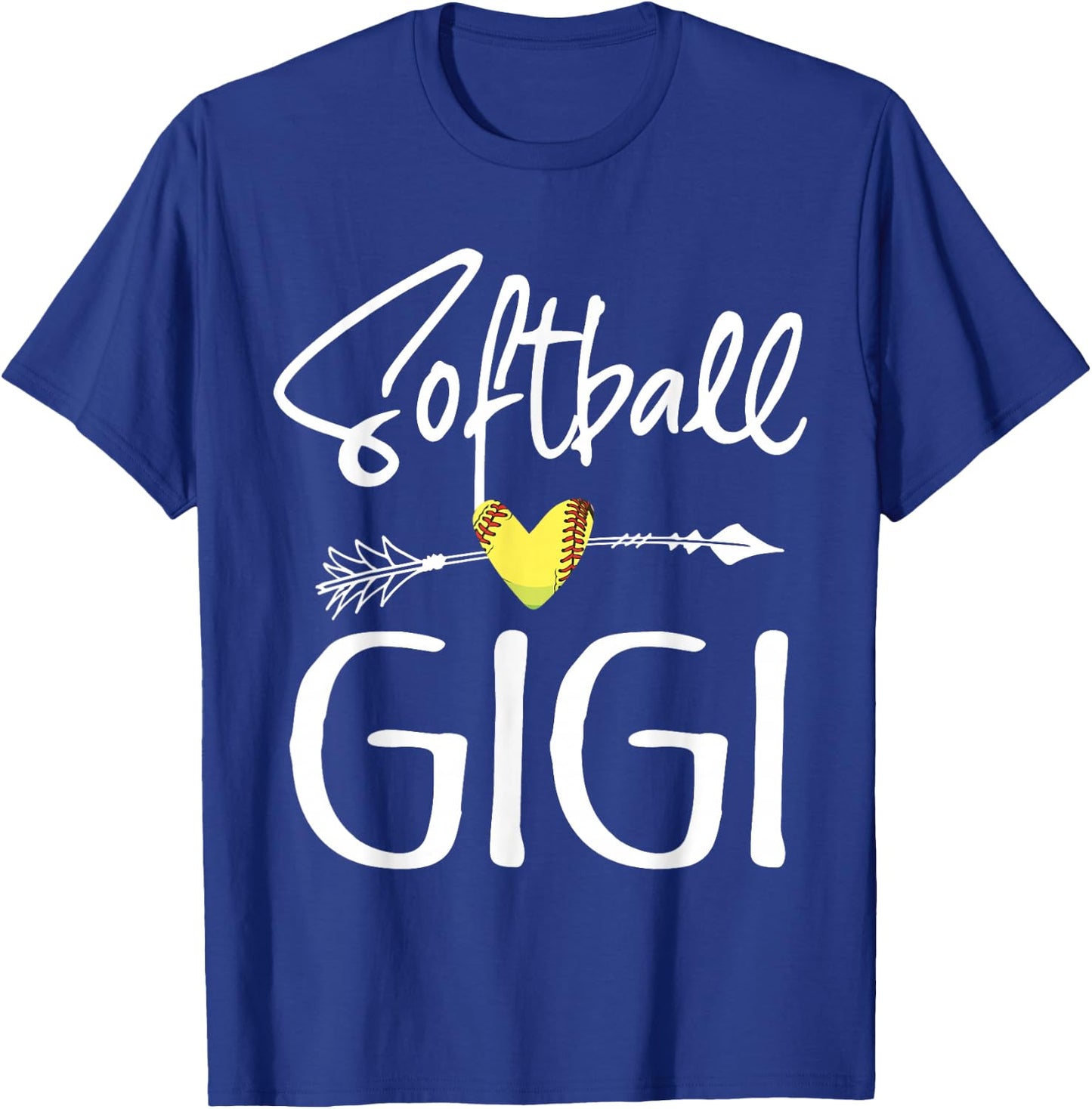 Softball Gigi Women Softball Gift T-Shirt - T-Shirt | Royal