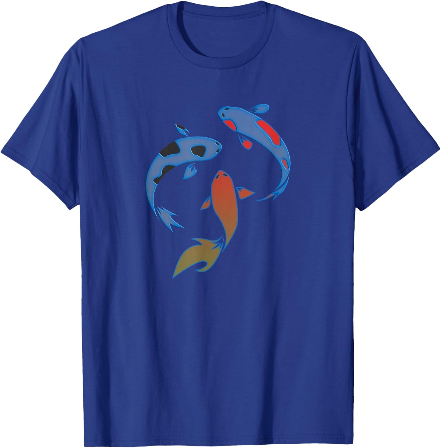 Multicolor Koi Fish | Koi Lover T-Shirt - T-Shirt | Royal