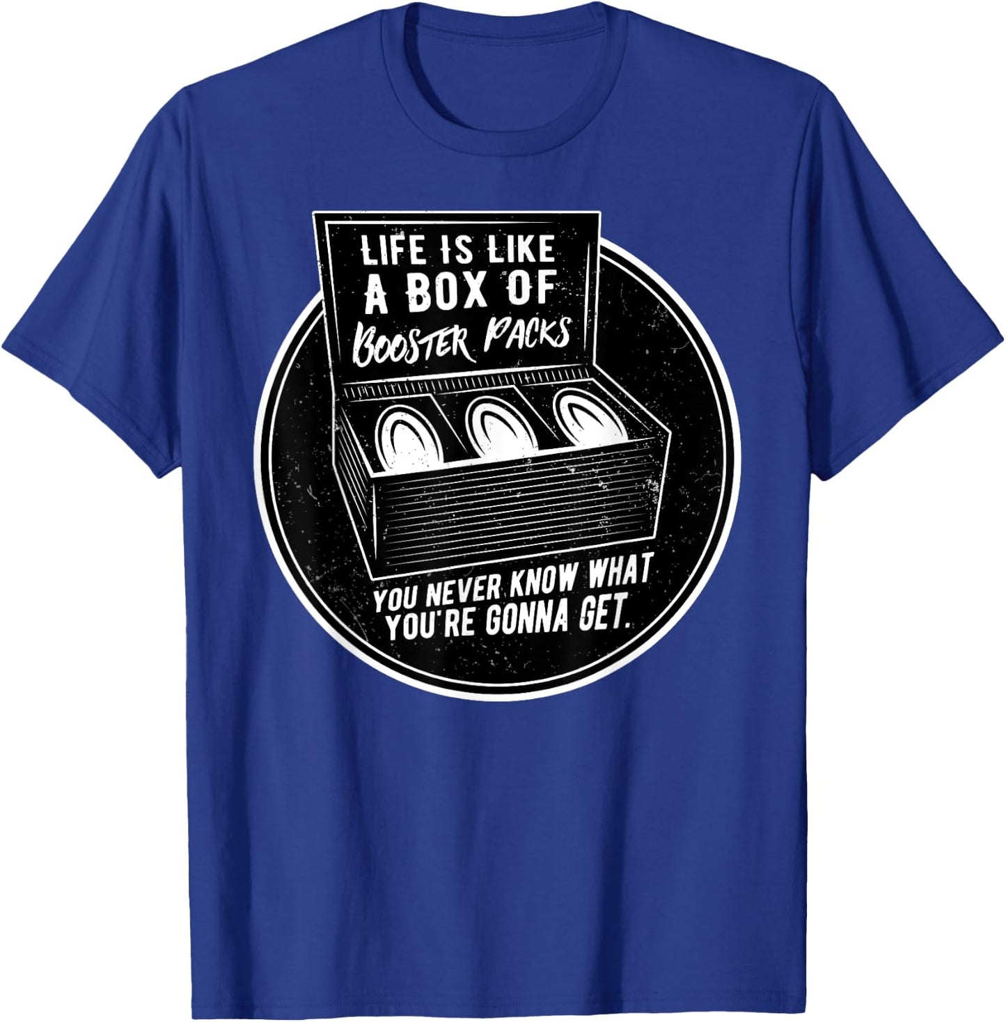Booster Pack Life - TCG Trading Card Game Gift T-Shirt - T-Shirt | Royal