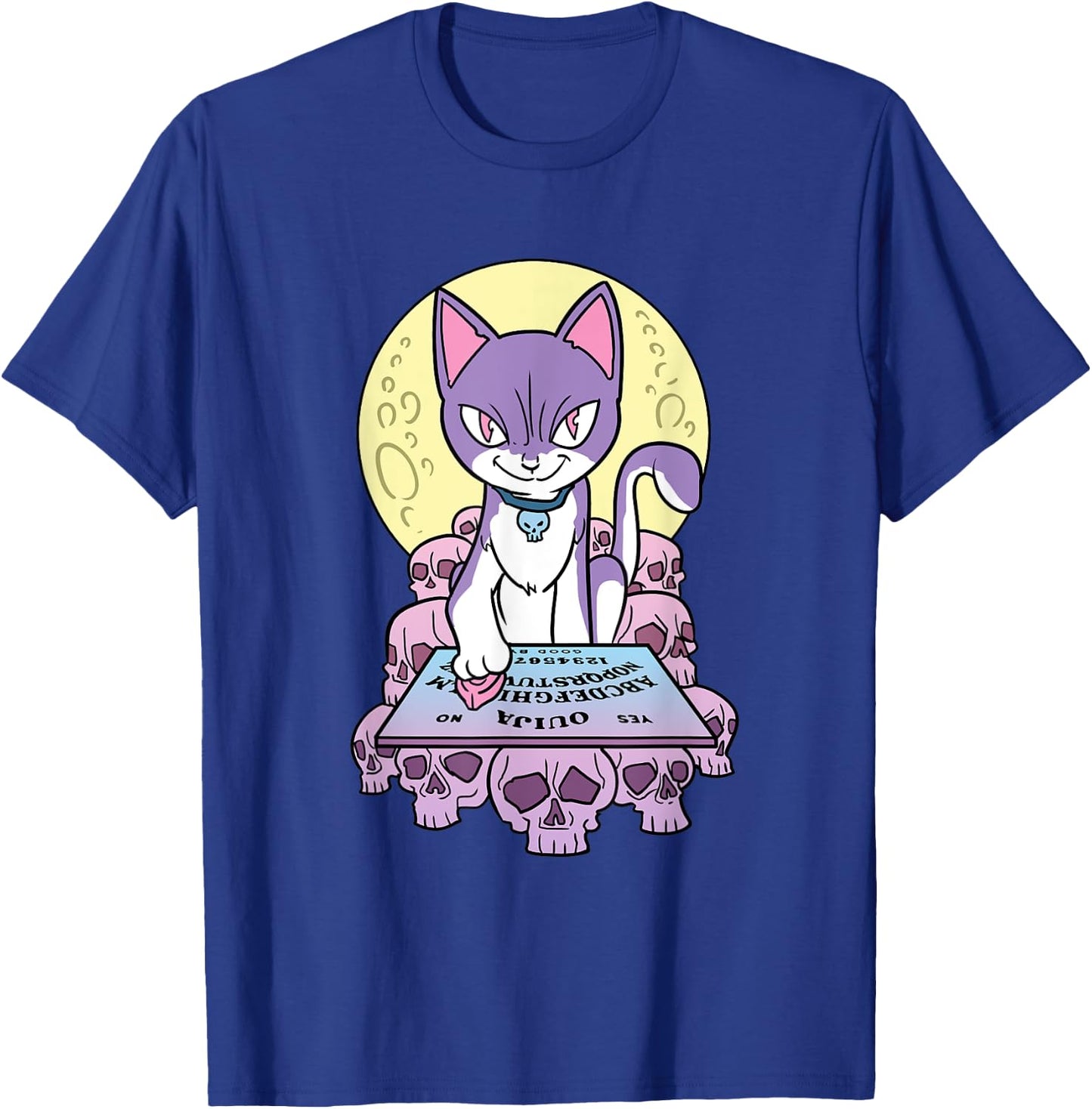 Pastel Goth Cat Ouija Board Voodoo T-Shirt - T-Shirt | Royal