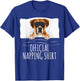 Black Sleep Mask Boxer Official Napping T-Shirt - T-Shirt | Royal
