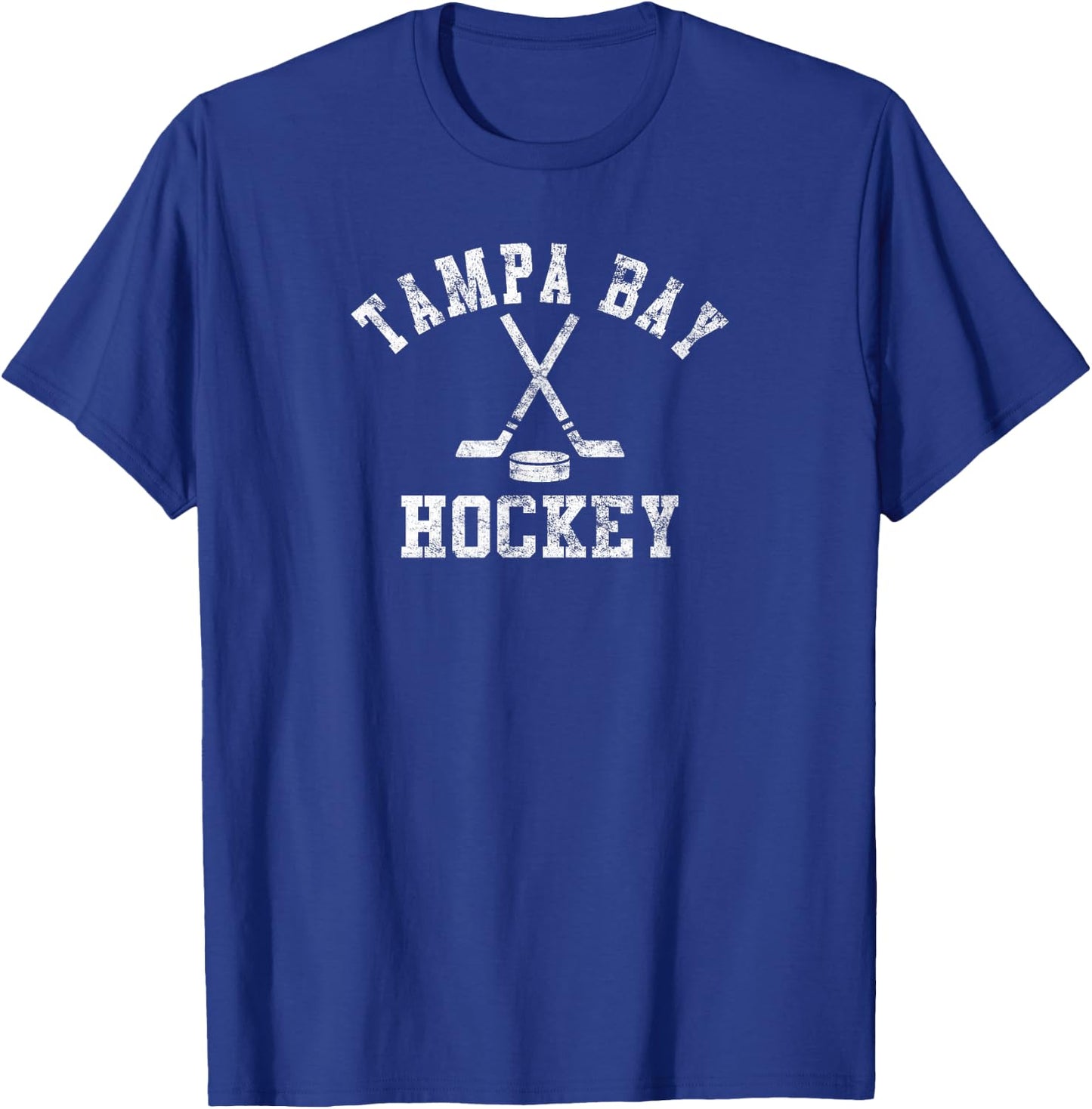 Vintage Tampa Bay Hockey T-Shirt - T-Shirt | Royal
