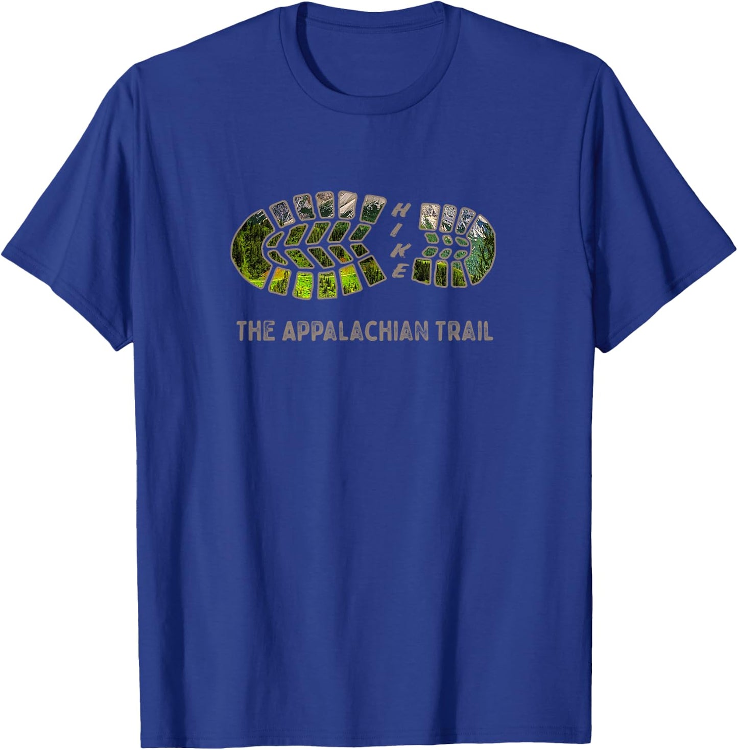 National Scenic Trails , Hike the Appalachian Trail T-Shirt - T-Shirt | Royal