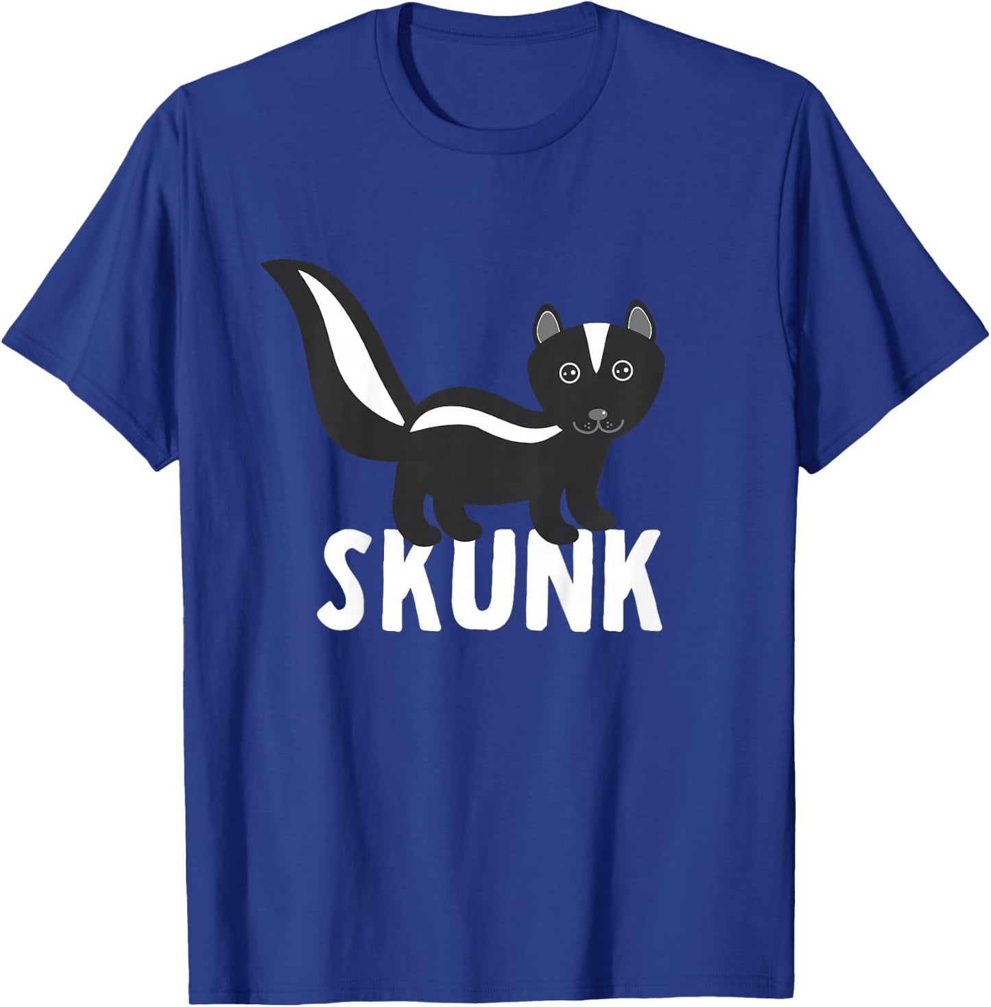 Skunk Shirt For Boys Or Girls | Cute Skunk Gift T-Shirt - T-Shirt | Royal