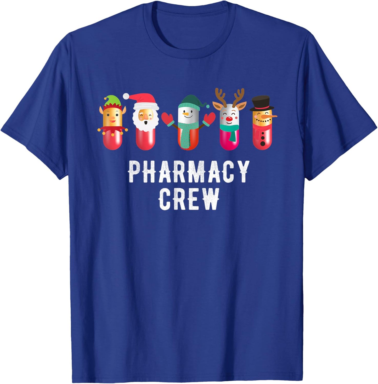 Christmas Pharmacy Crew - Pharmacist Christmas Gift T-Shirt - T-Shirt | Royal