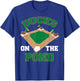 Ducks On The Pond | Cute Softball Player Funny Baseball Gift T-Shirt - T-Shirt | Royal