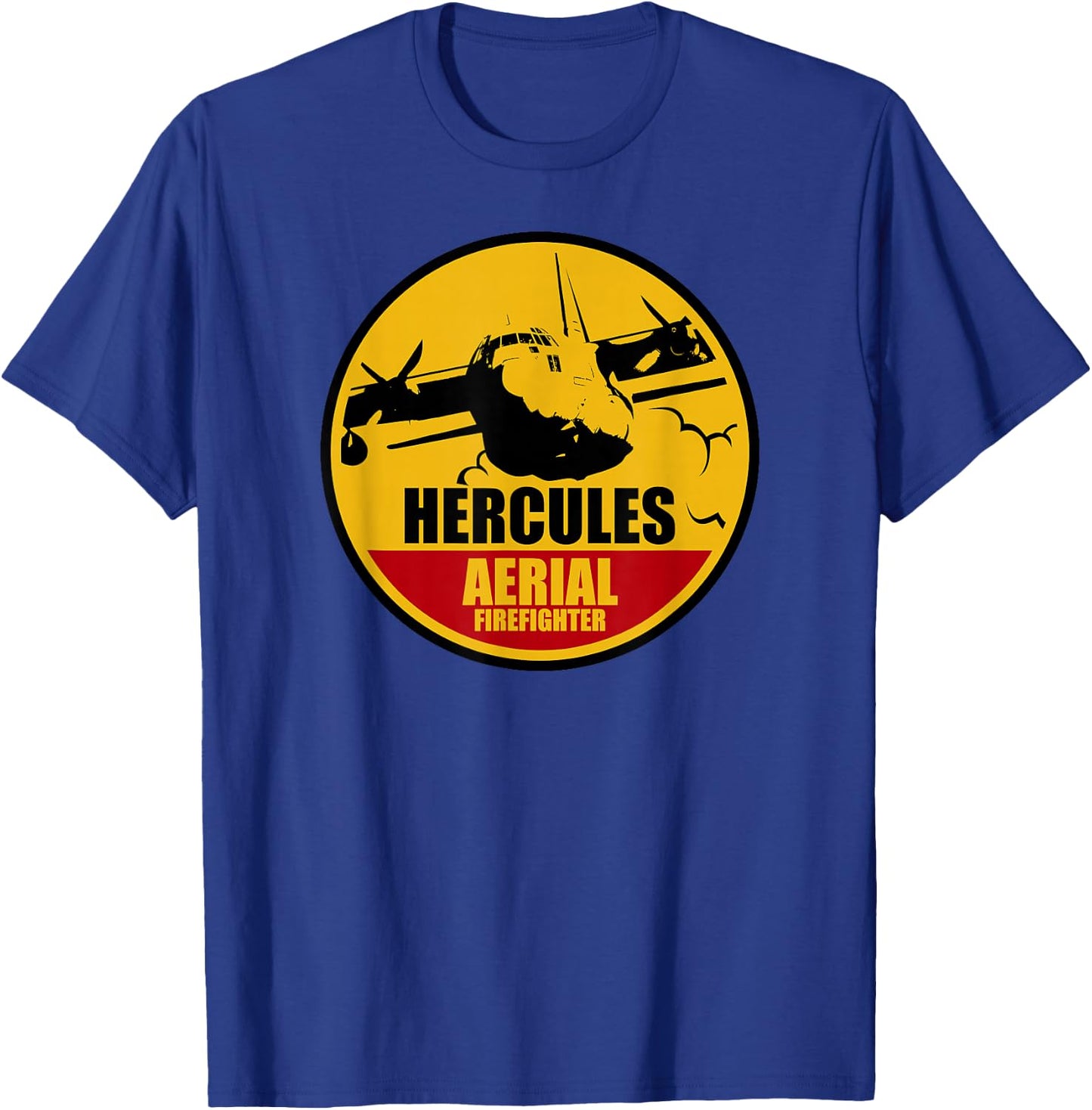 Hercules Aerial Firefighter T-Shirt - T-Shirt | Royal
