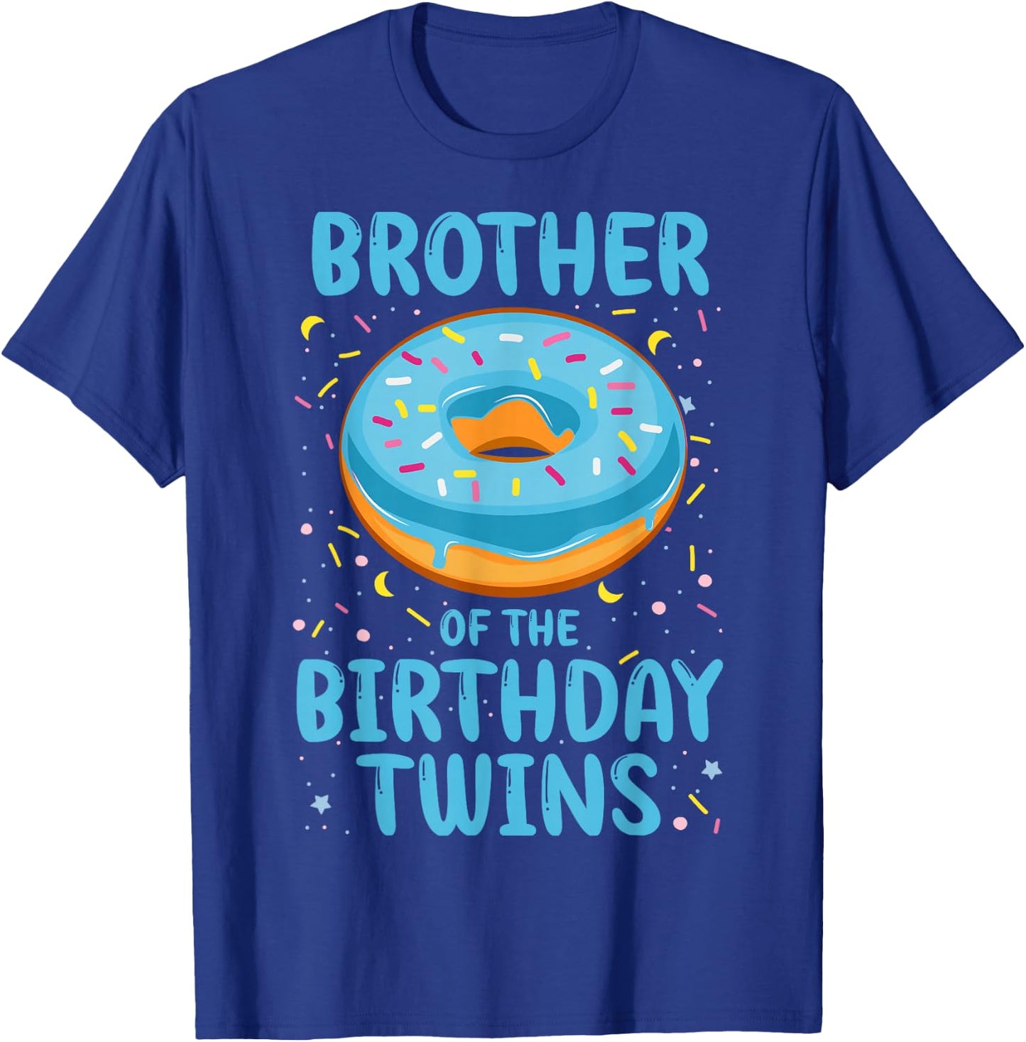 Brother of the Birthday Twins T-Shirt - T-Shirt | Royal