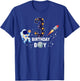 3 Years Old Birthday Boy Space Astronaut 3rd Birthday T-Shirt - T-Shirt | Royal