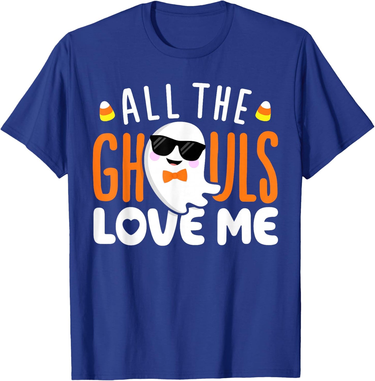 All The Ghouls Love Me Halloween Costume Toddler Boy Men T-Shirt - T-Shirt | Royal