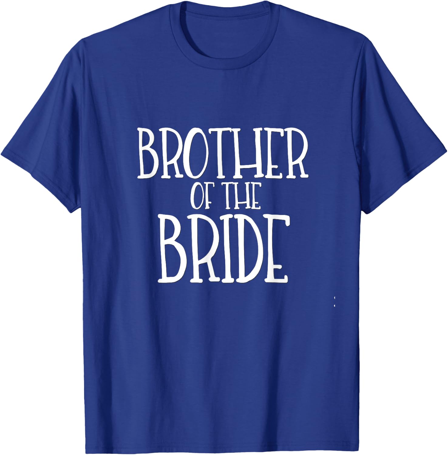 Brother of the Bride Shirt Wedding Party Groom Family Tribe T-Shirt - T-Shirt | Royal