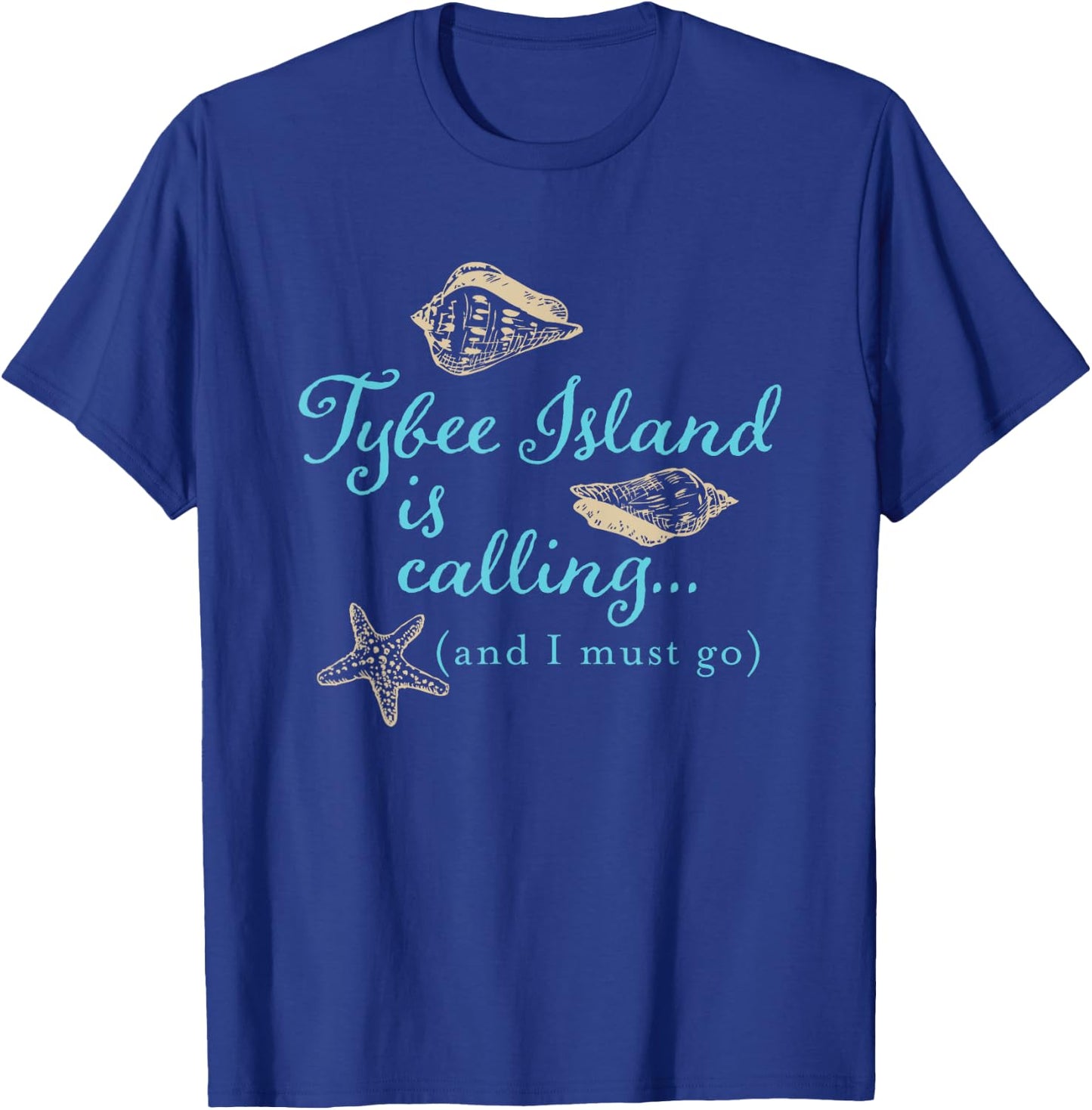 Tybee Island Georgia is calling T-Shirt - T-Shirt | Royal