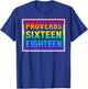 Proverbs Sixteen Eighteen Pride Goes Before Destruction T-Shirt - T-Shirt | Royal