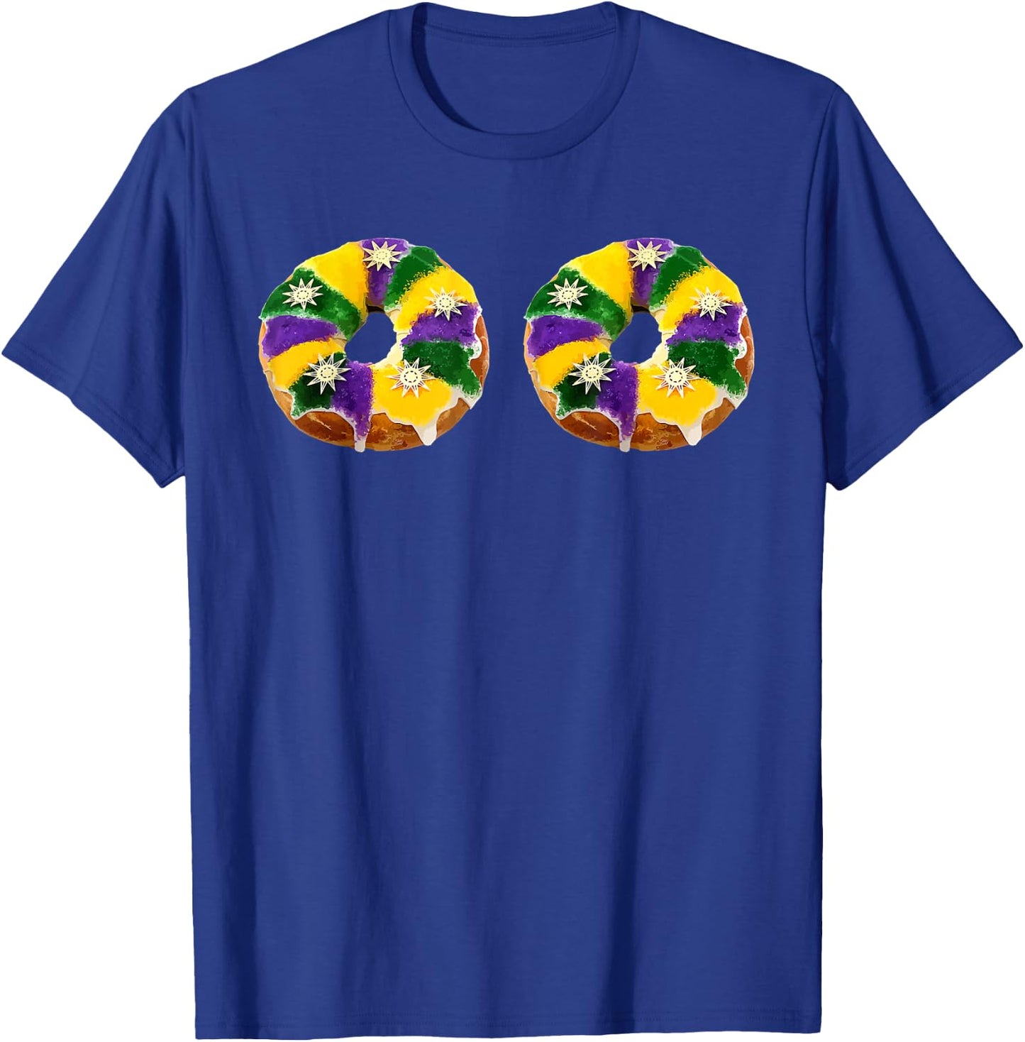 Mardi Gras Shirts 2022 Women King Cake Lovers T-Shirt - T-Shirt | Royal
