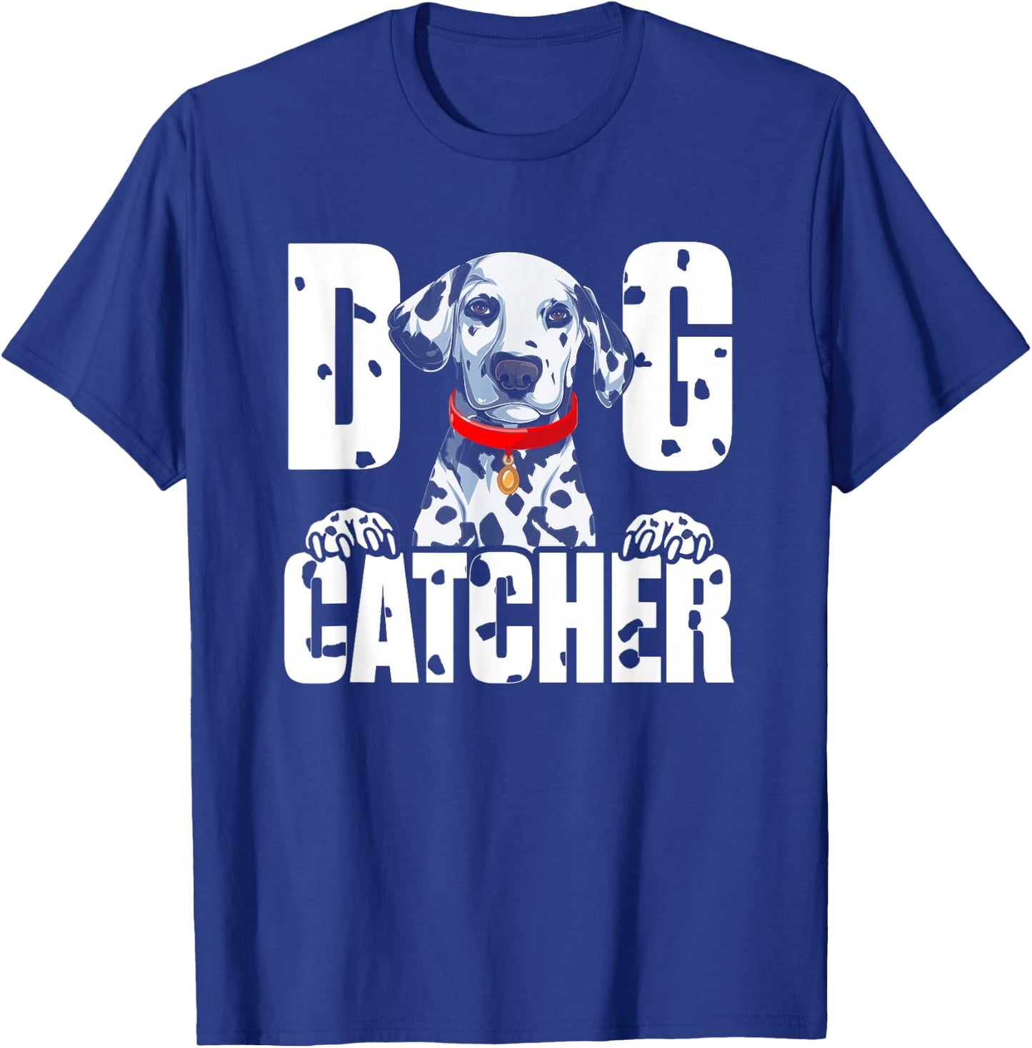 Soft Dog Catcher Costume Dalmatian Easy Family Costume T-Shirt - T-Shirt | Royal