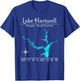 Lake Hartwell, Georgia - South Carolina T-Shirt - T-Shirt | Royal